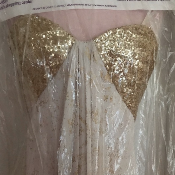 Gold Goddess Prom Dress - Picture 3 of 5